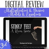 Multiplication and Division Models Review Game - Stinky Fe