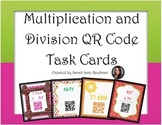 Multiplication and Division QR Code Task Cards