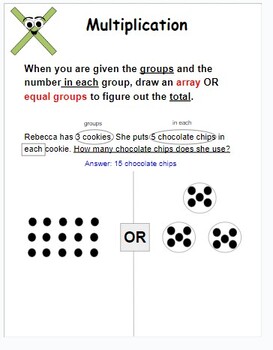 Preview of Multiplication and Division Reference Sheet