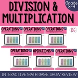 Multiplication and Division Review Game Show