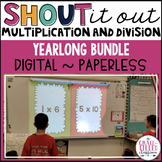 Multiplication and Division Facts (YEARLONG Bundle)