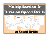 Multiplication and Division Speed Drills