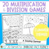 Multiplication and Division Practice - Fun Activities Afte