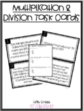 Multiplication and Division Task Cards