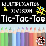 Multiplication and Division Tic-Tac-Toe Boards