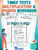 Multiplication and Division Workbook: Timed Tests 0-12 Pra