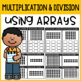 Multiplication and Division With Arrays Cards