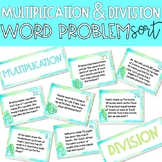 Multiplication and Division Word Problem Sort- 4th Grade- 