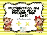 Multiplication and Division Word Problem Task Cards