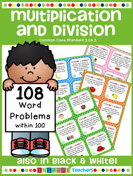 Preview of 108 Multiplication and Division Word Problems