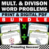Single 1 Step Equation Multiplication and Division Word Pr