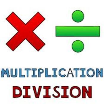 Preview of Multiplication and Division Word Problems Quiz  (10 Q)