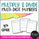 Multiplication and Division Worksheets | 4th Grade