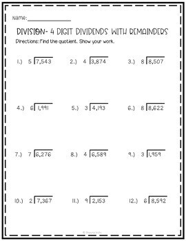 winter multiplication and division puzzles and worksheets by shayna vohs