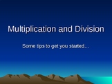 Multiplication and Division iRespond PPT