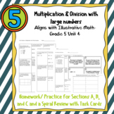Multiplication and Division with Large Numbers Aligning wi