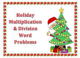 Multiplication and Divison Word Problems
