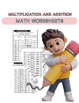 Preview of Multiplication and addition Set 2