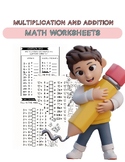 Multiplication and addition Set 2