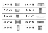 Multiplication array match-ups