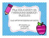 Multiplication as Repeated Addition Puzzles
