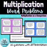 Multiplication as a Comparison Word Problems
