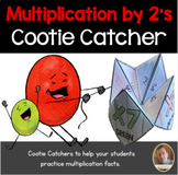 Multiplication by 2's Cootie Catcher/Fortune Teller- Perfe