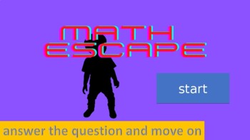 Preview of Multiplication by 6. Escape room
