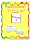 Multiplication fact practice game - great for centers!