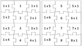 Multiplication fact puzzles