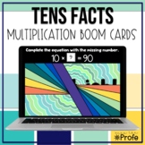 Multiplication facts tens (10s) Boom Cards™ | Digital activity