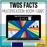 Multiplication facts twos (2s) Boom Cards™ | Digital activity