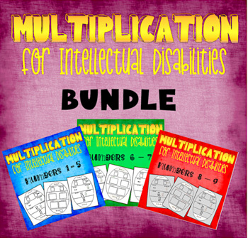 Preview of Multiplication: for Intellectual Disabilities and Special Education