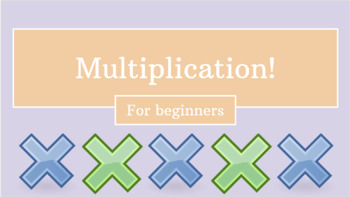 Preview of Multiplication for beginners! Multiplying 1s and 0s!