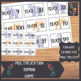 Multiplication game, dominos, matching maths game,animal t