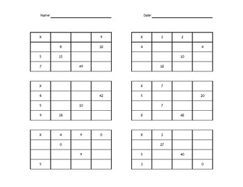 Multiplication math puzzle by Hans Muller | TPT