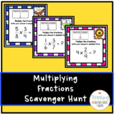 Multiplication of Fractions Scavenger Hunt