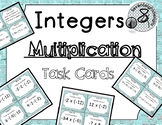 Multiplication of Integers Task Cards