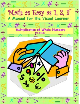 Preview of Multiplication of Whole Numbers 5th Grade