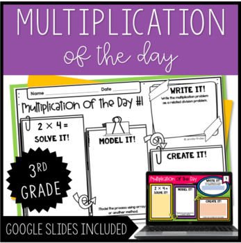 Multiplication of the Day {3rd Grade}