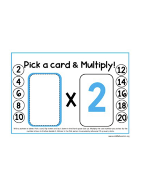 Preview of Multiplication pick &solve