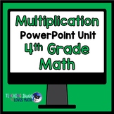 Multiplication Math Unit 4th Grade Distance Learning