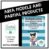Multiplication with Area Models and Partial Products QR Co