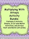 Multiplication with Array Activity Bundle - 3 Activities P