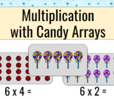 Multiplication with Arrays - Candy Boom Cards