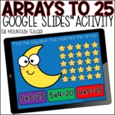 Multiplication with Arrays to 25 Fact Fluency | Google Sli