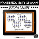 Multiplication with Groups Boom Cards™ - Digital Task Cards