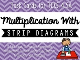 Multiplication with Strip Diagrams & Equations Match-Up Ca