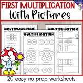Multiplication with pictures, introduction to times tables