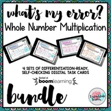 Multiplication with the Area Model Activities Boom Cards BUNDLE